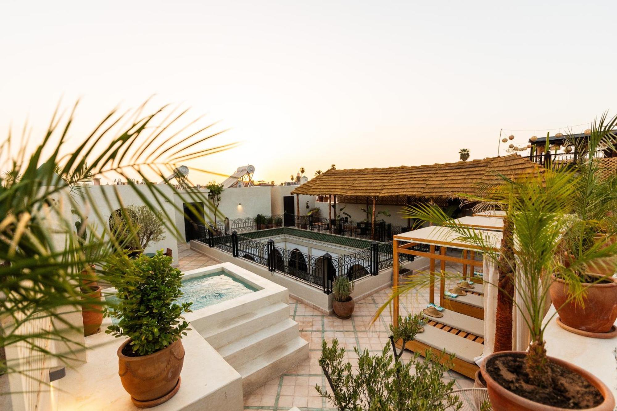 Alrashid Marrakech Hotell Marrakesh Exteriör bild
