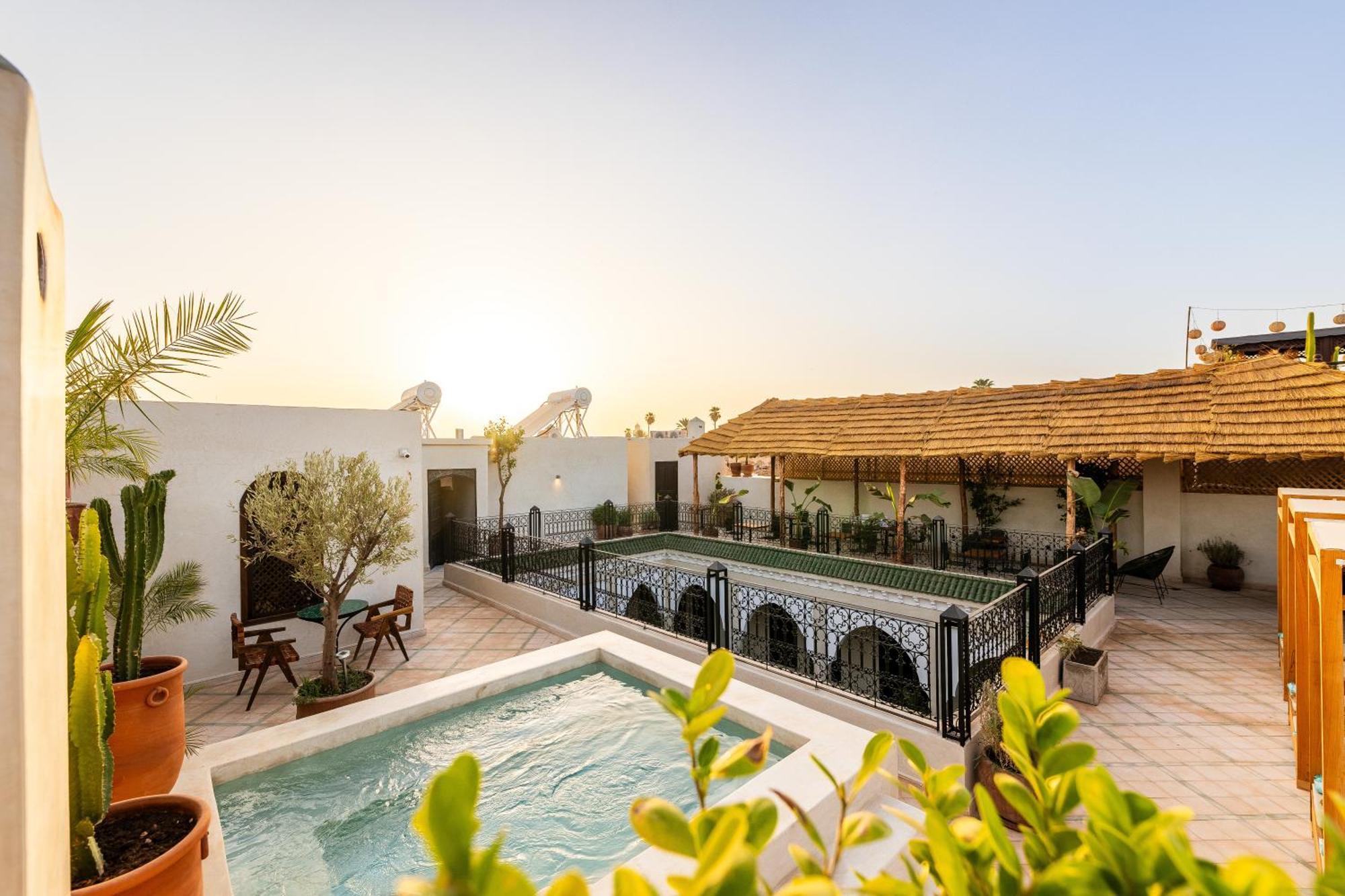Alrashid Marrakech Hotell Marrakesh Exteriör bild