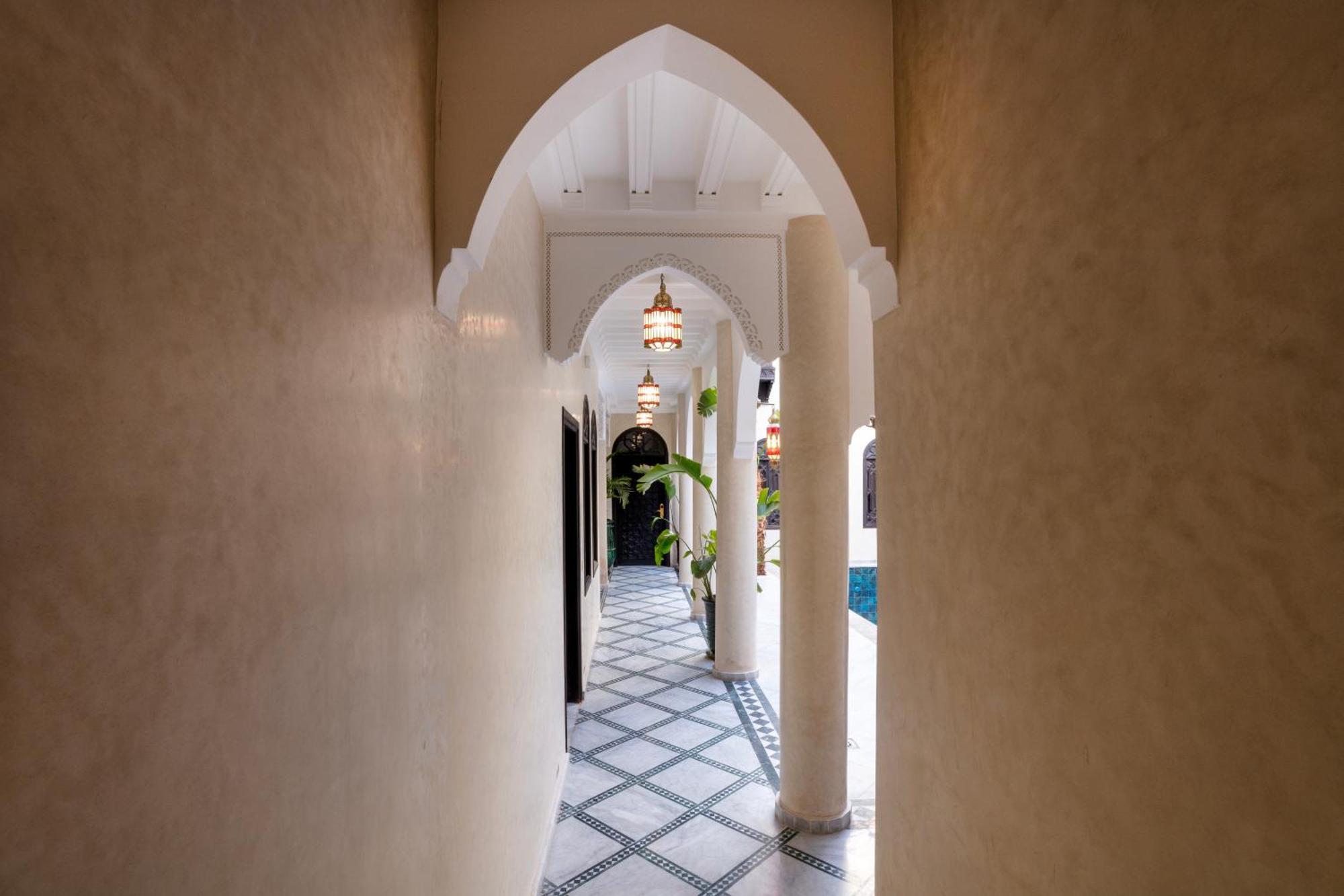 Alrashid Marrakech Hotell Marrakesh Exteriör bild