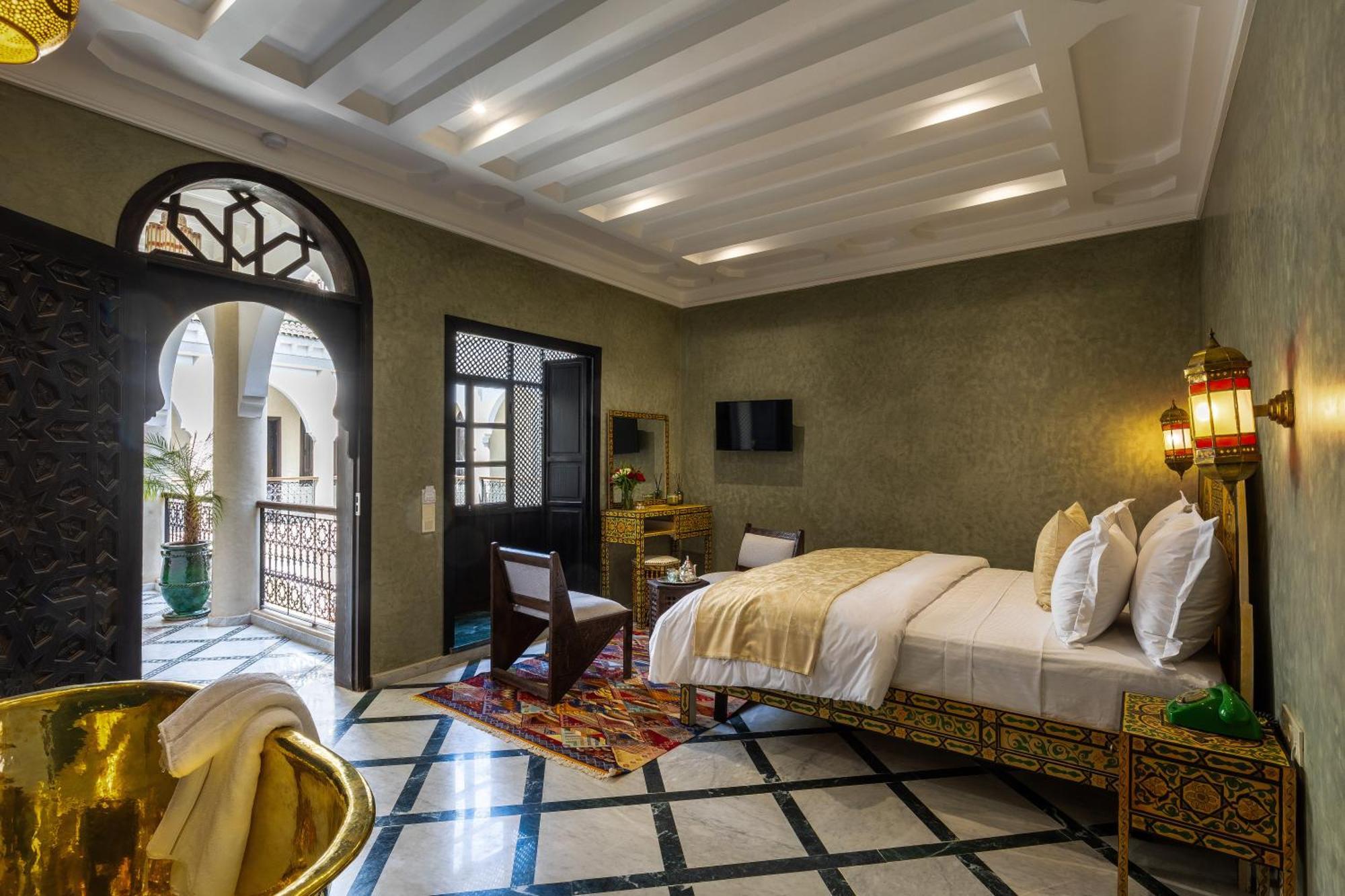Alrashid Marrakech Hotell Marrakesh Exteriör bild